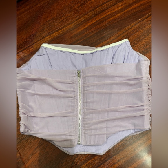 Lavender Corset Top size Large - Picture 3 of 6